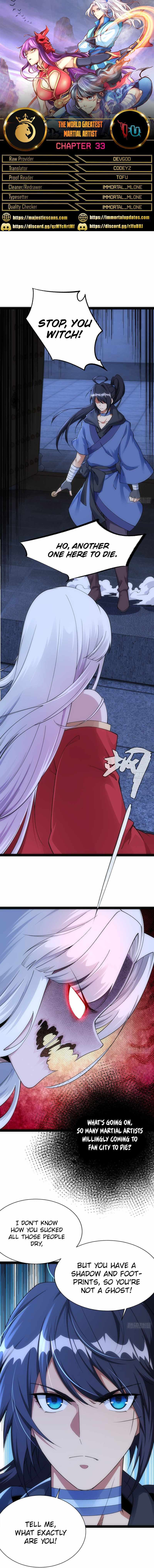 The Insane Martial Arts World: Second to None (Colored) Chapter 33 page 1 - 