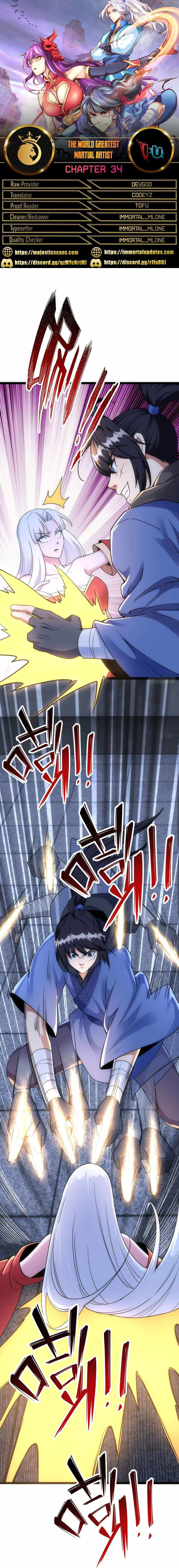 The Insane Martial Arts World: Second to None (Colored) Chapter 34 page 1 - 