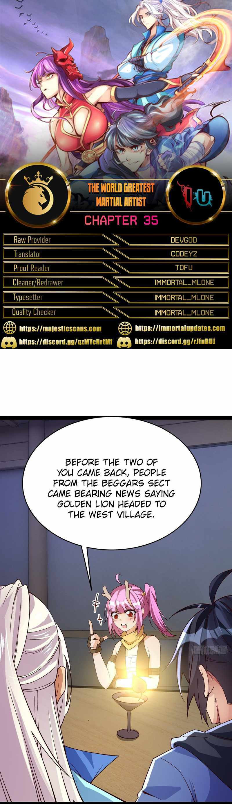 The Insane Martial Arts World: Second to None (Colored) Chapter 35 page 1 - 