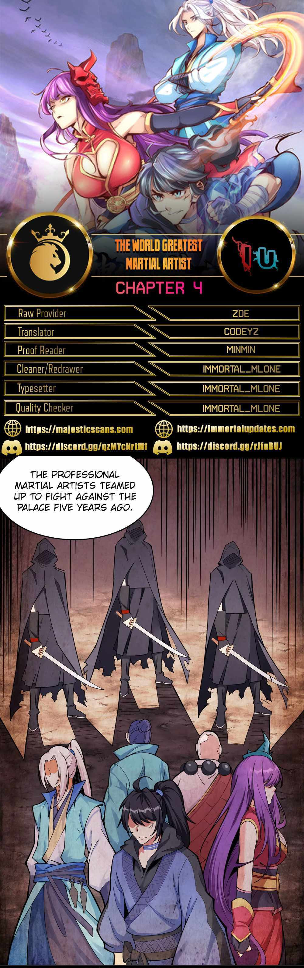 The Insane Martial Arts World: Second to None (Colored) Chapter 4 page 1 - 