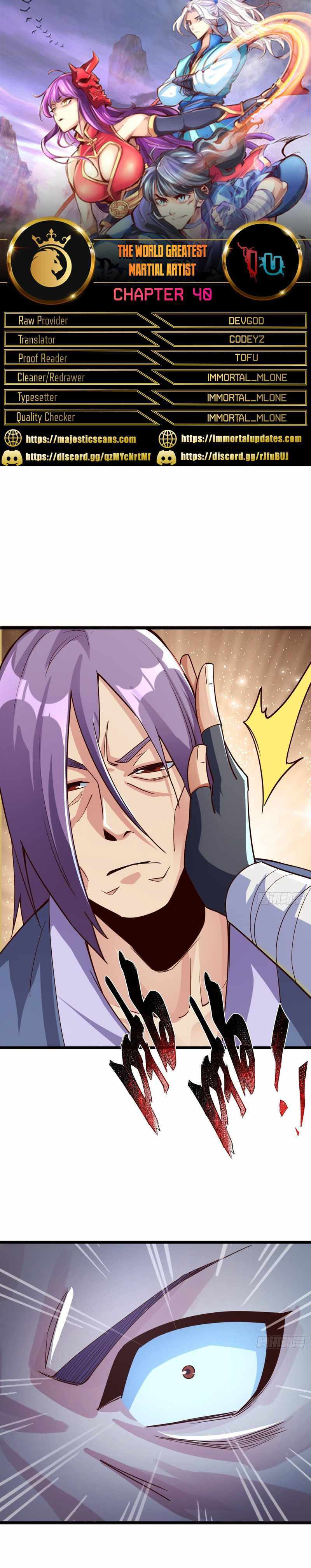 The Insane Martial Arts World: Second to None (Colored) Chapter 40 page 1 - 