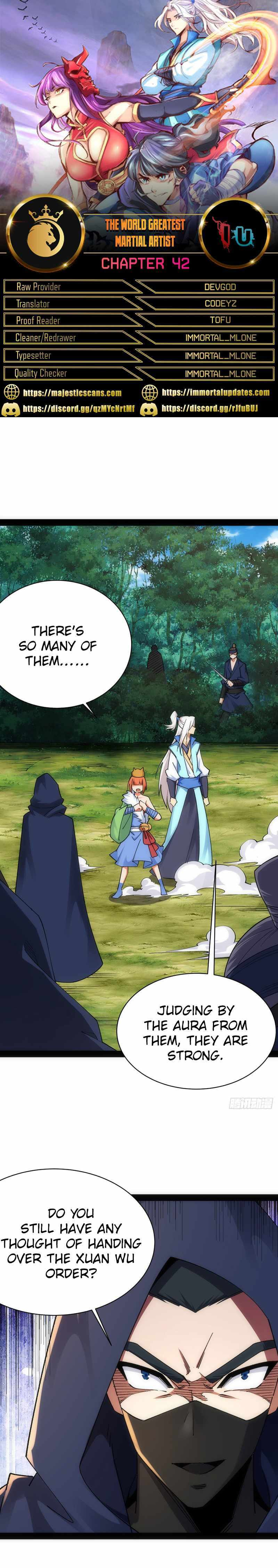 The Insane Martial Arts World: Second to None (Colored) Chapter 42 page 1 - 