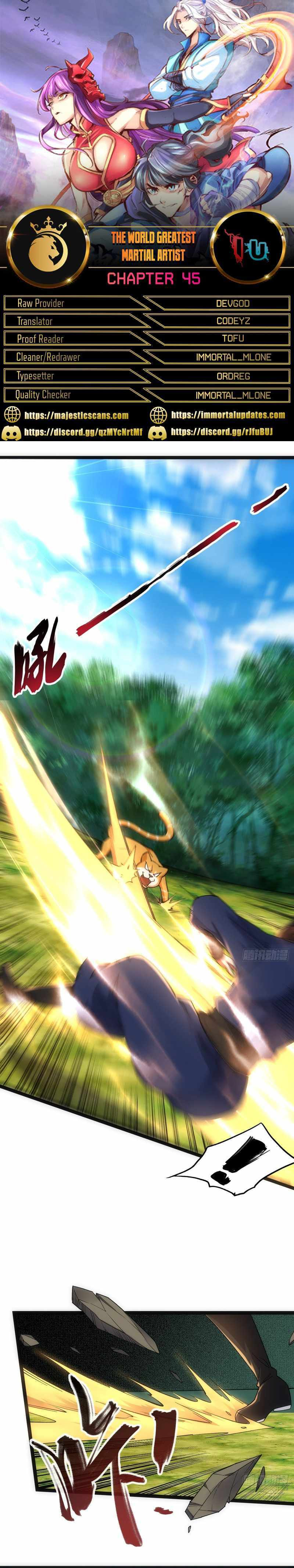 The Insane Martial Arts World: Second to None (Colored) Chapter 45 page 1 - 