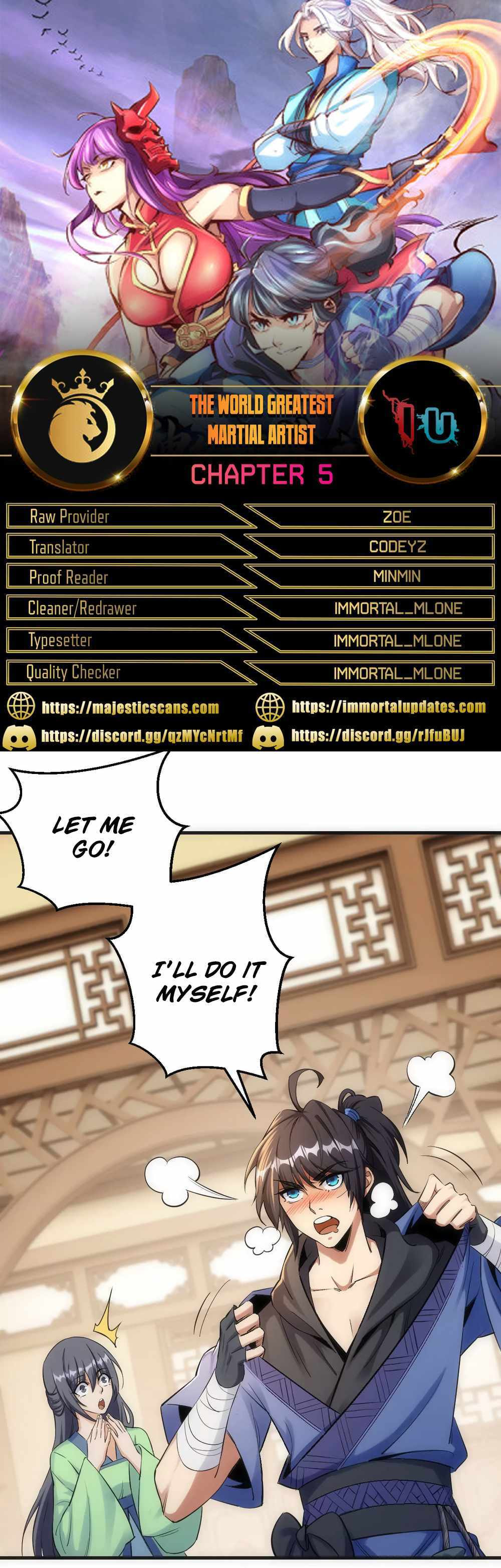The Insane Martial Arts World: Second to None (Colored) Chapter 5 page 1 - 