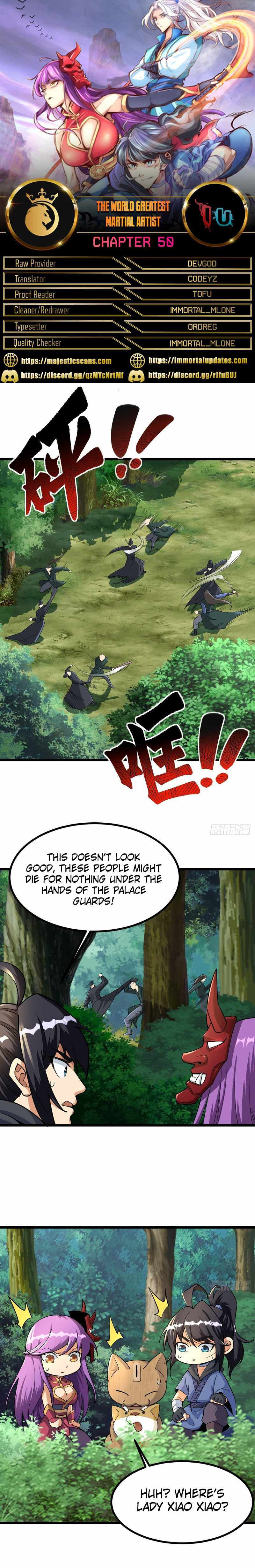 The Insane Martial Arts World: Second to None (Colored) Chapter 50 page 1 - 