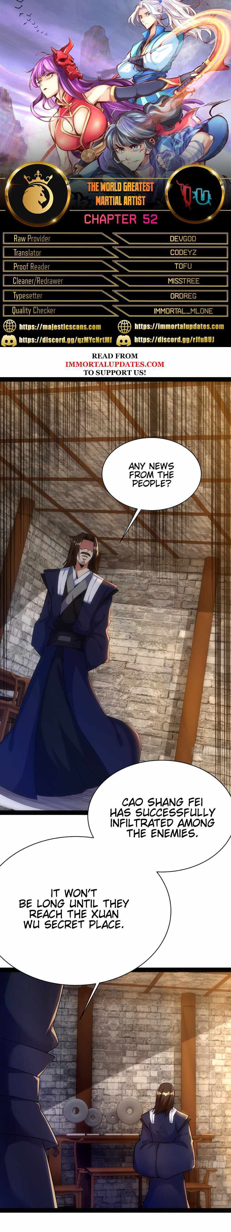 The Insane Martial Arts World: Second to None (Colored) Chapter 52 page 1 - 