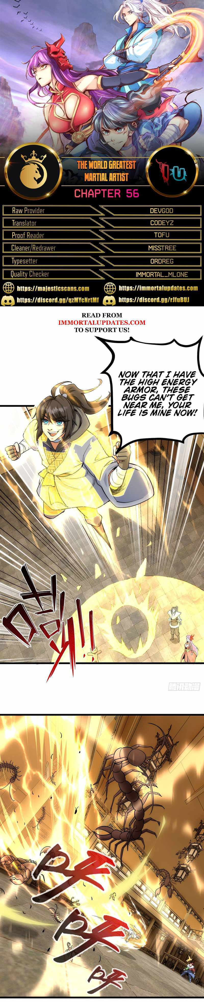 The Insane Martial Arts World: Second to None (Colored) Chapter 56 page 1 - 
