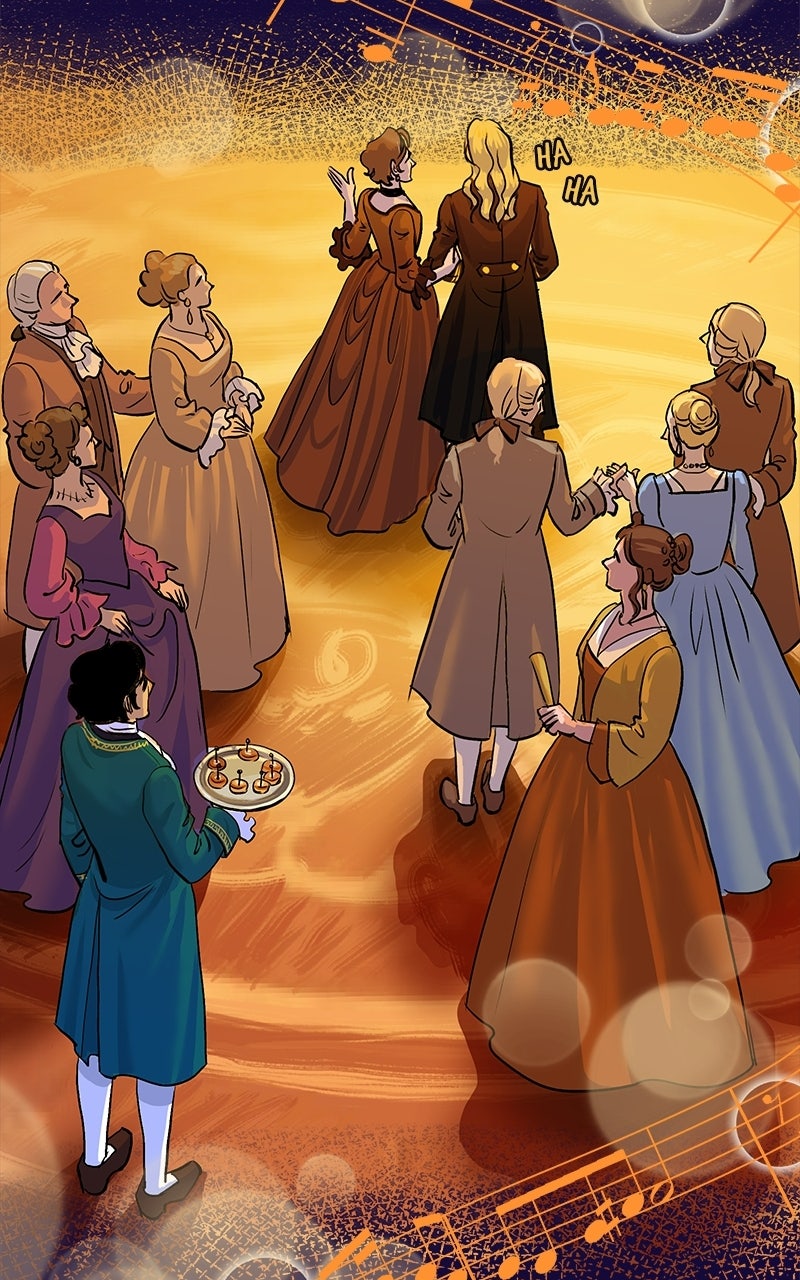 The Intrigues of the Chevalier D