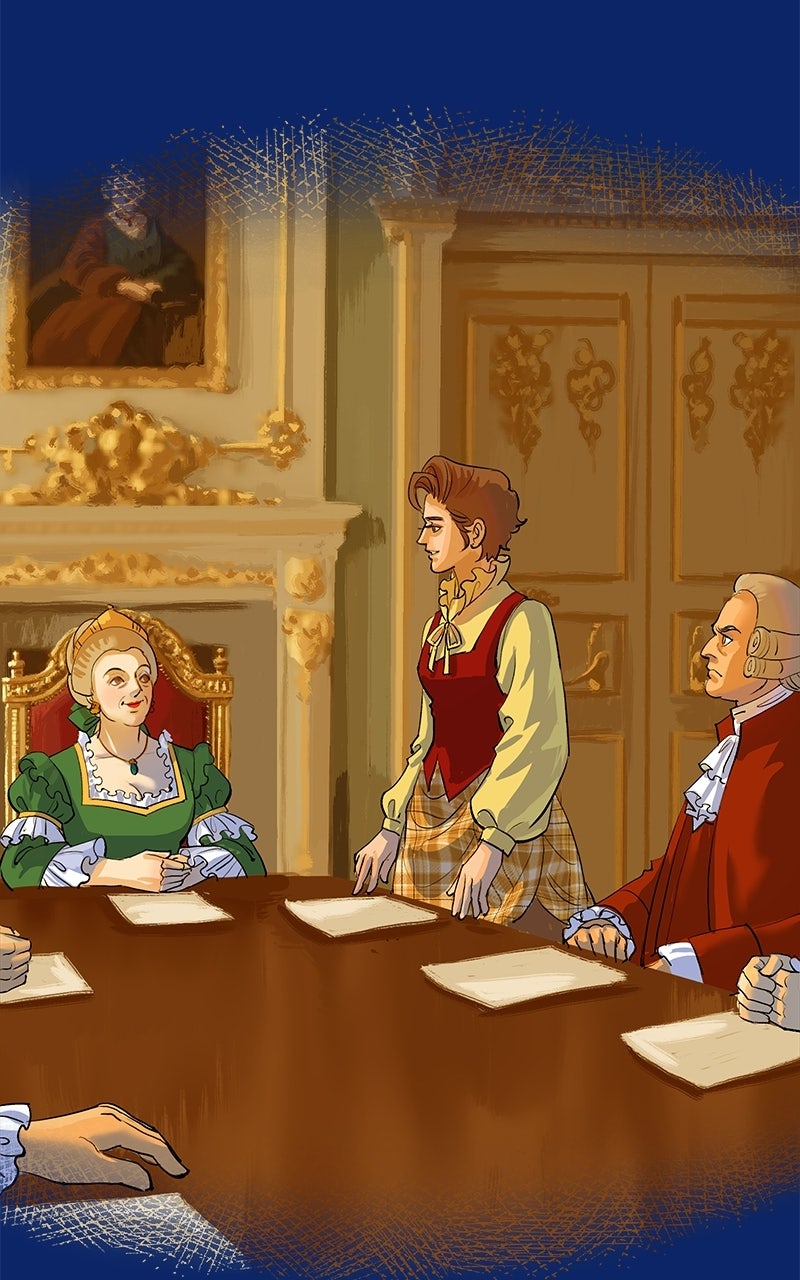The Intrigues of the Chevalier D