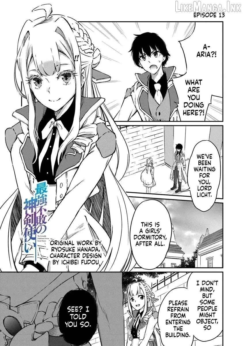 The Invincible Undefeated Divine Sword Master Chapter 13 page 2 - 