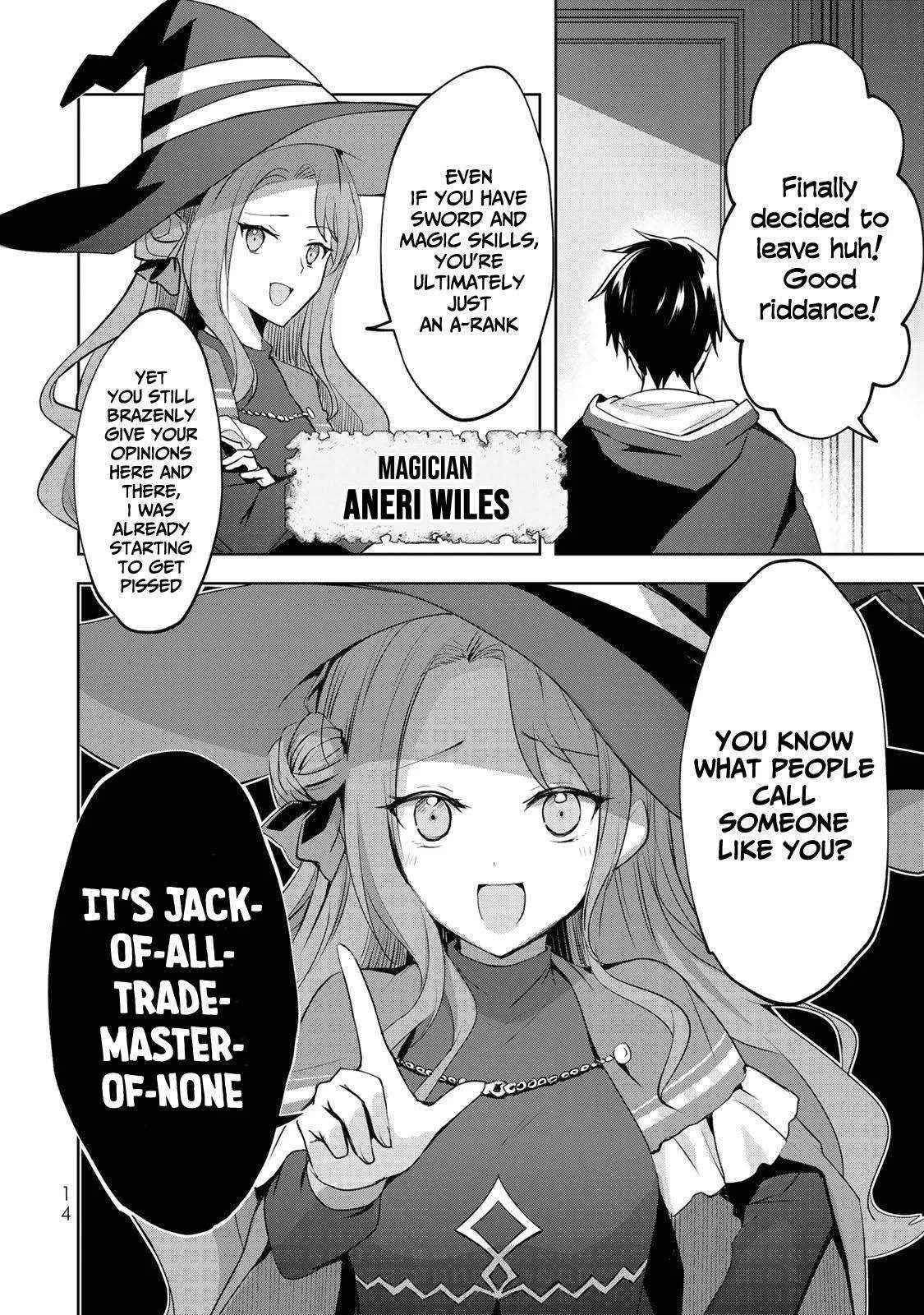 The Jack-of-All-Trades Kicked Out of the Hero’s Party Chapter 1 page 12 - 