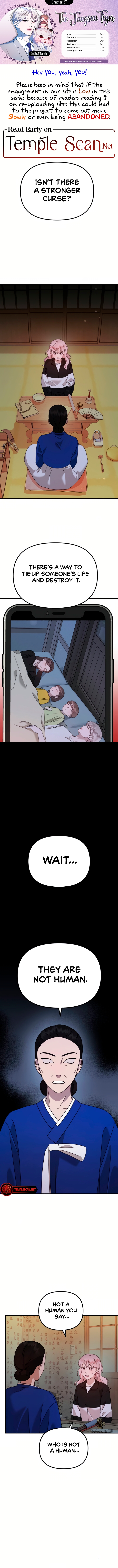 The Jangsan Tiger Chapter 27 page 1 - 