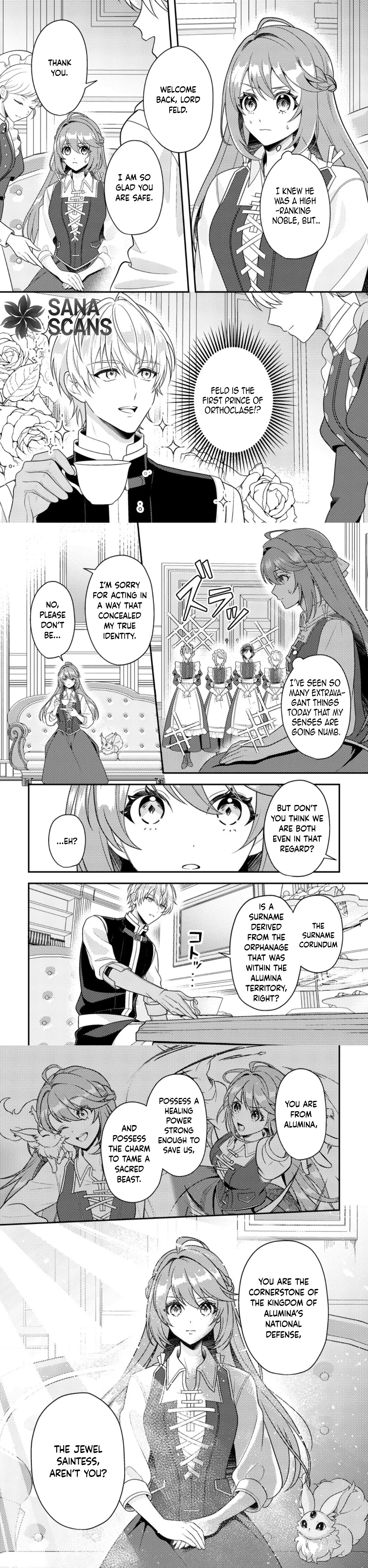 The Jewel Saint: Banished but Living Happily With a Prince Chapter 3 page 1 - 