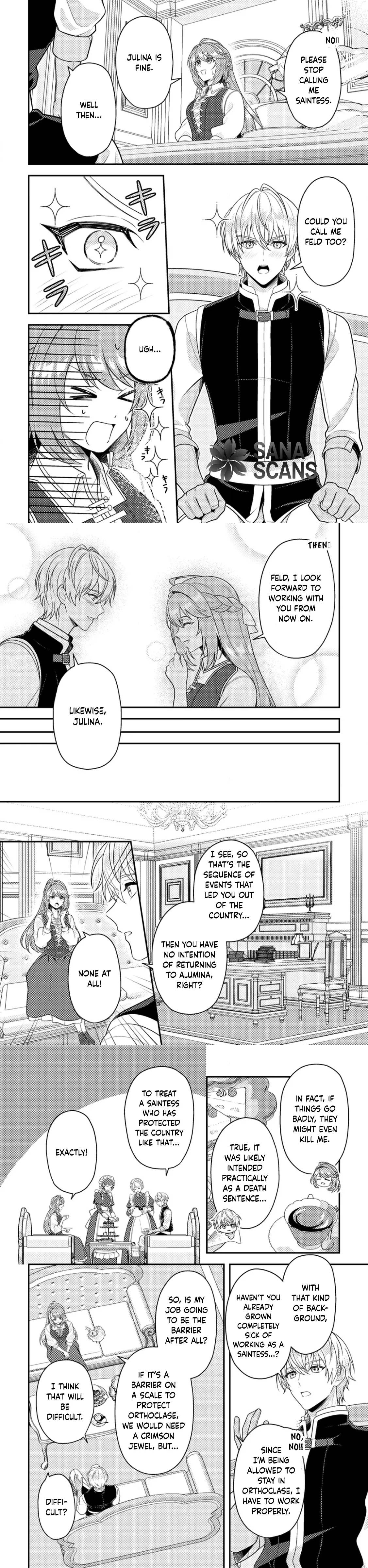 The Jewel Saint: Banished but Living Happily With a Prince Chapter 3 page 4 - 