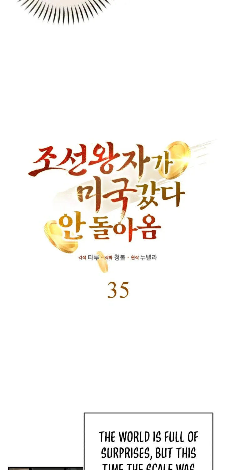 The Joseon Prince Went To America And Didn’t Return Chapter 35 page 54 - 