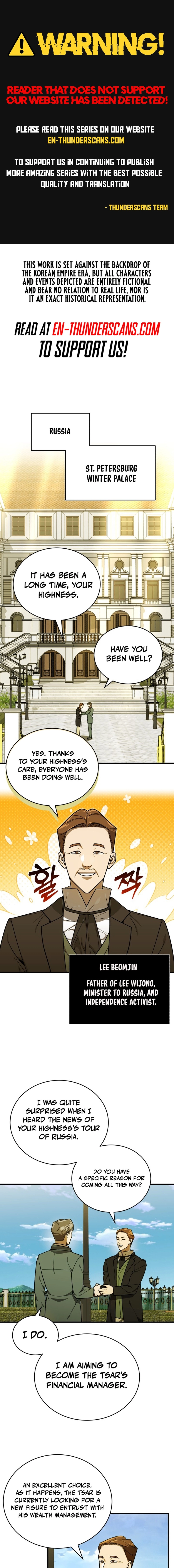 The Joseon Prince Went To America And Didn’t Return Chapter 64 page 1 - 