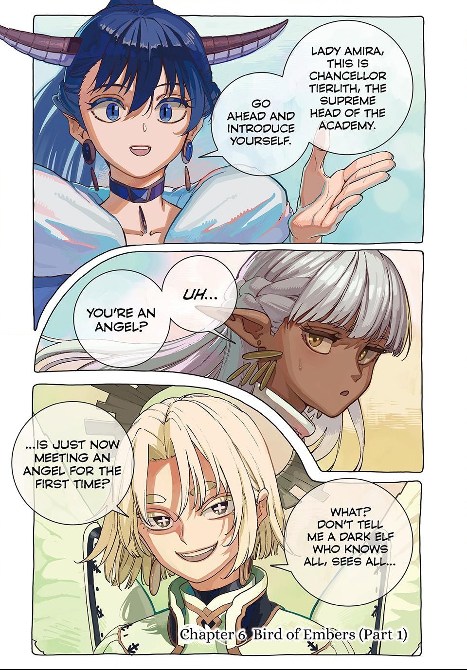 The Journey of a Dark Elf with Fading Powers Chapter 6.1 page 4 - 