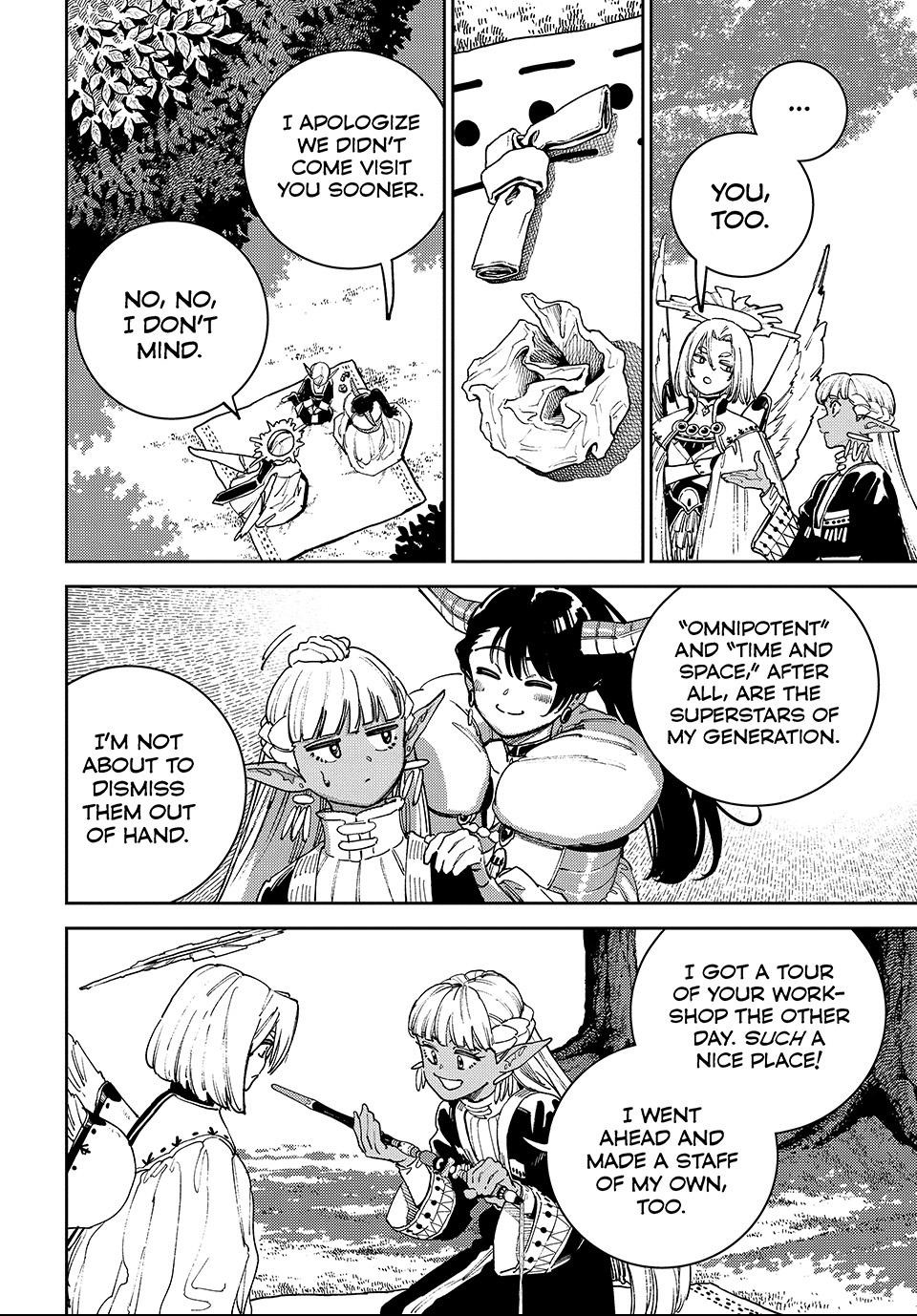 The Journey of a Dark Elf with Fading Powers Chapter 6.1 page 8 - 