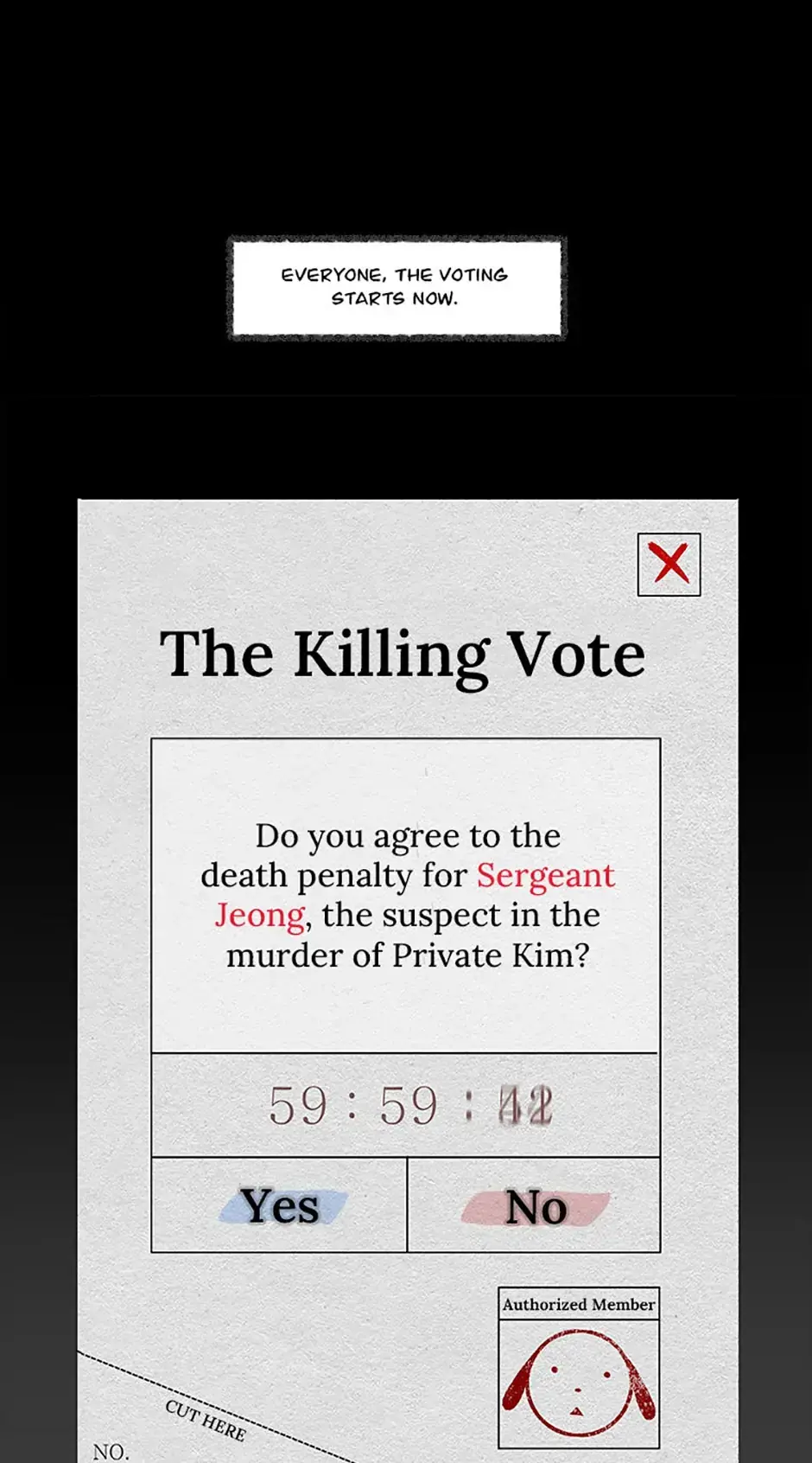 The Killing Vote Chapter 19 page 1 - 