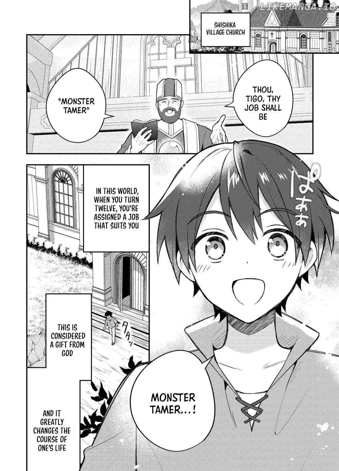 The Kindhearted Low-Rank Tamer Rules With SSS-Rank Sacred Beasts and Fluffy Overpowering Chapter 1 page 8 - 