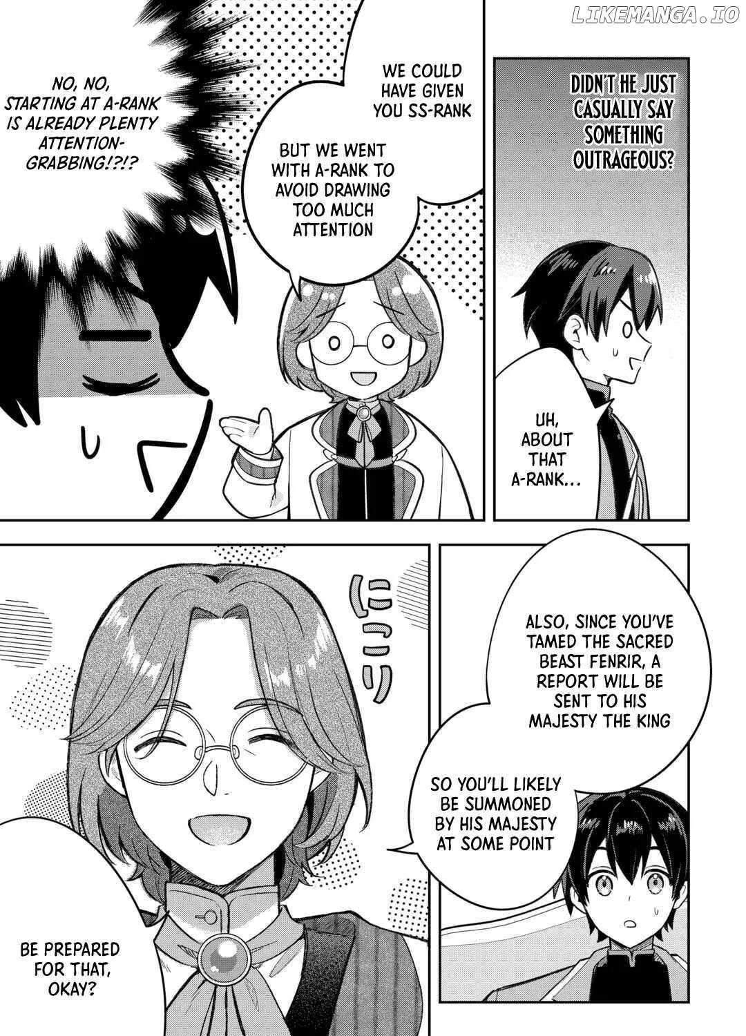 The Kindhearted Low-Rank Tamer Rules With SSS-Rank Sacred Beasts and Fluffy Overpowering Chapter 3 page 46 - 