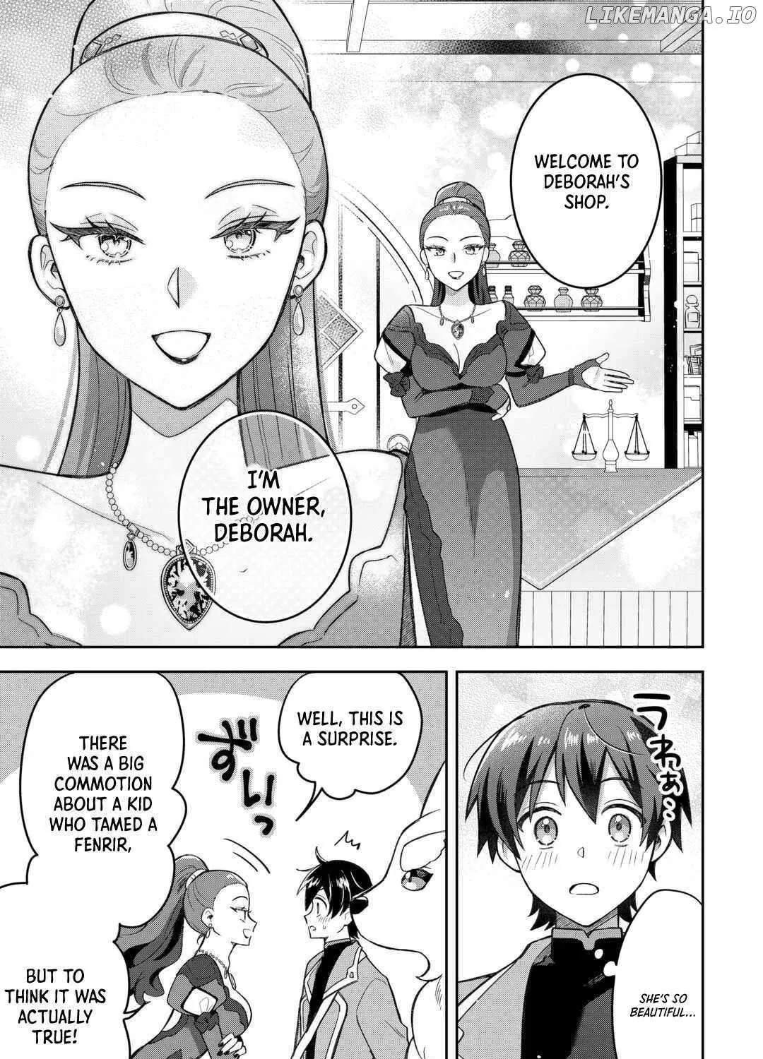 The Kindhearted Low-Rank Tamer Rules With SSS-Rank Sacred Beasts and Fluffy Overpowering Chapter 4 page 7 - 