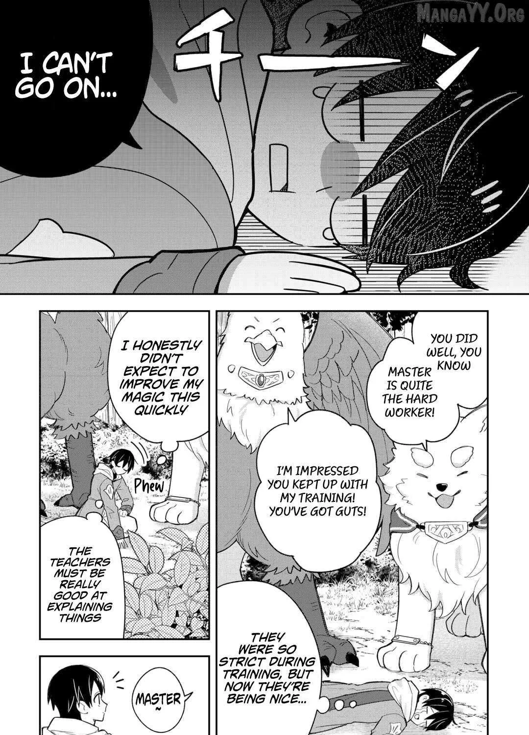 The Kindhearted Low-Rank Tamer Rules With SSS-Rank Sacred Beasts and Fluffy Overpowering Chapter 7 page 35 - 