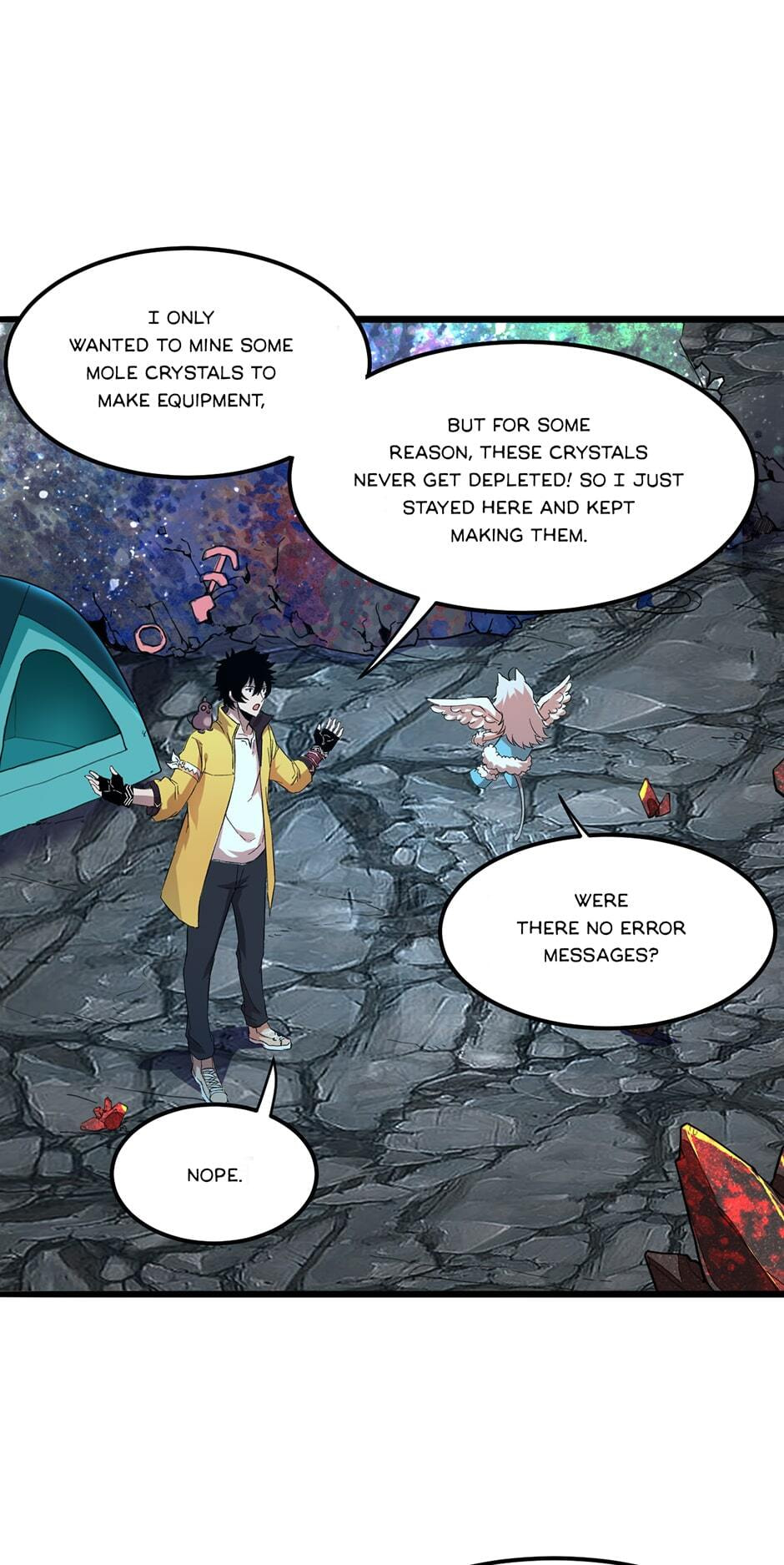 The King of Gaming Bugs! (Colored) Chapter 11 page 19 - 