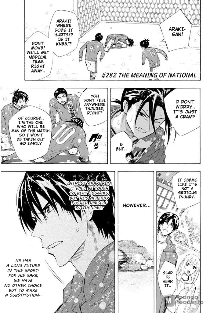 The Knight in the Area Chapter 282 page 1 - 