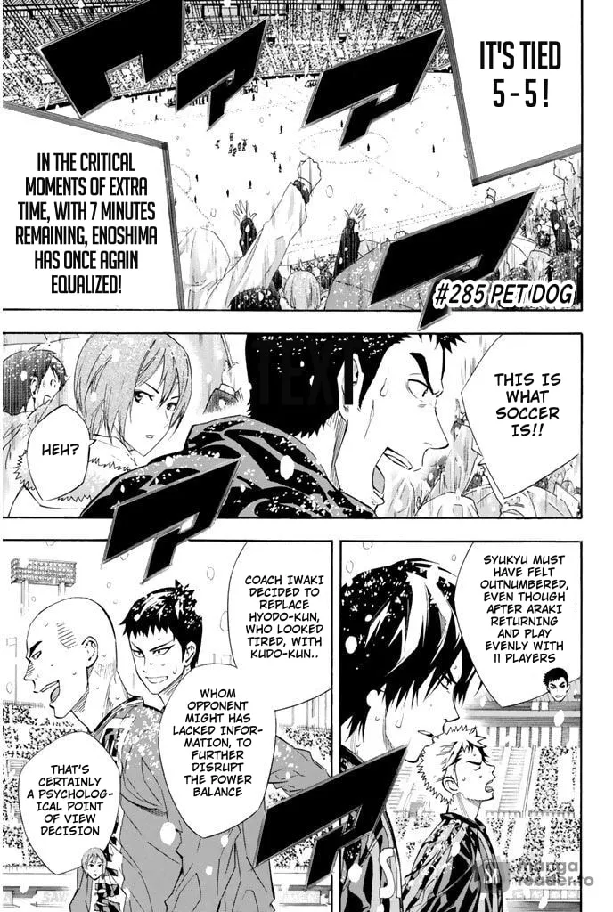 The Knight in the Area Chapter 285 page 2 - 