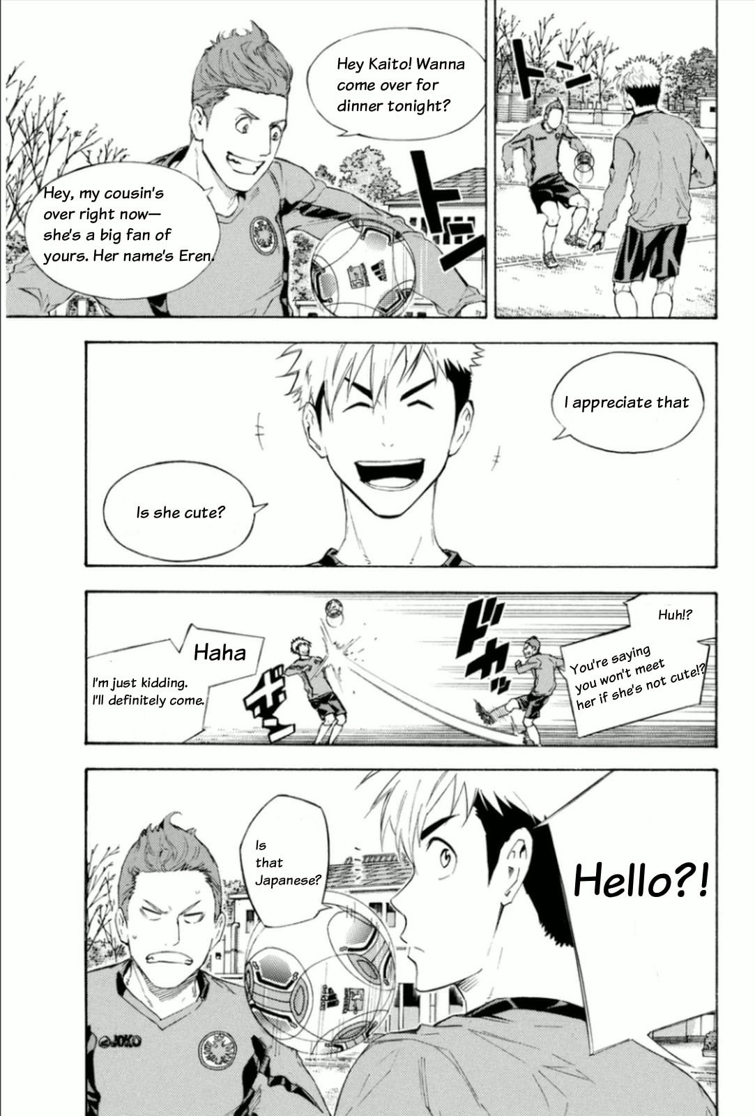 The Knight in the Area Chapter 343 page 3 - 