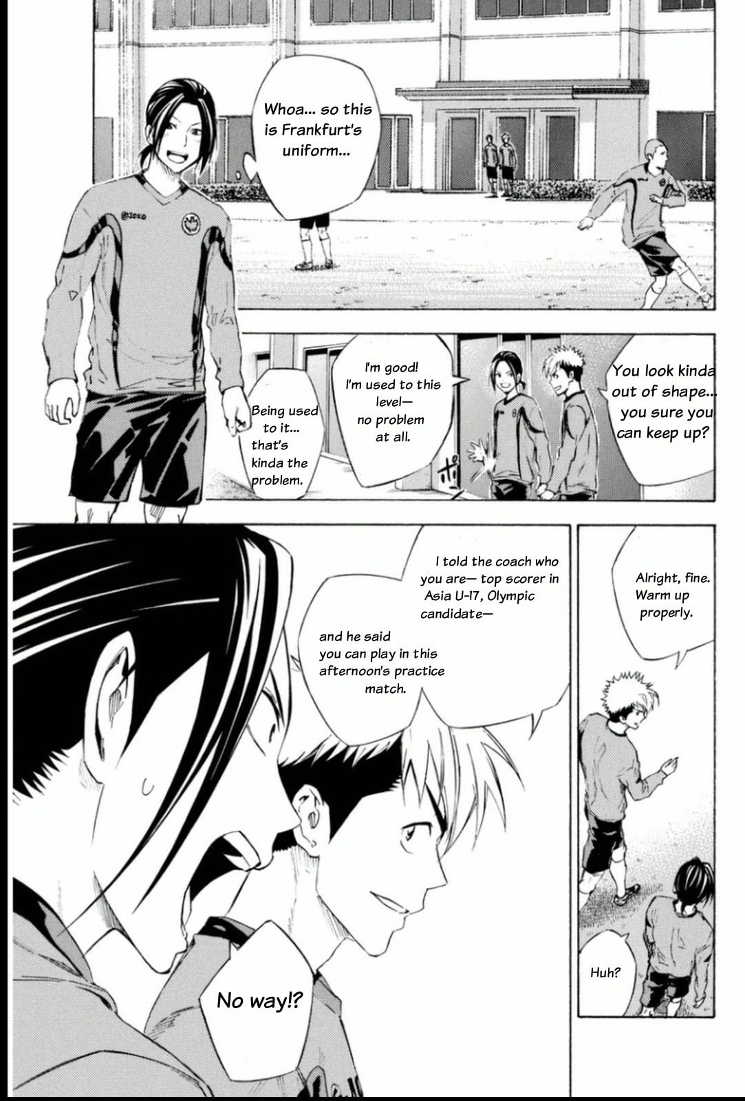 The Knight in the Area Chapter 343 page 7 - 