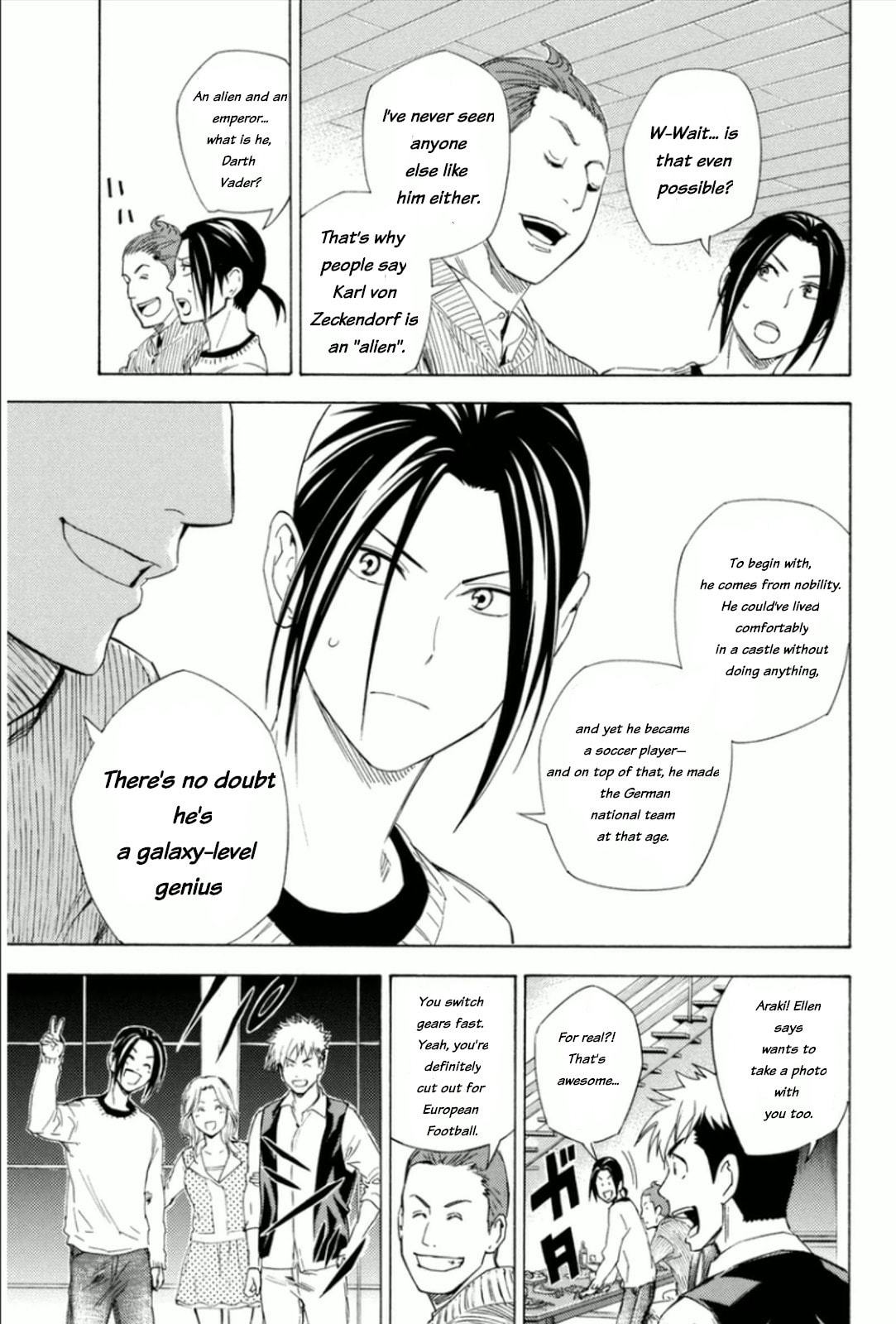 The Knight in the Area Chapter 344 page 19 - 