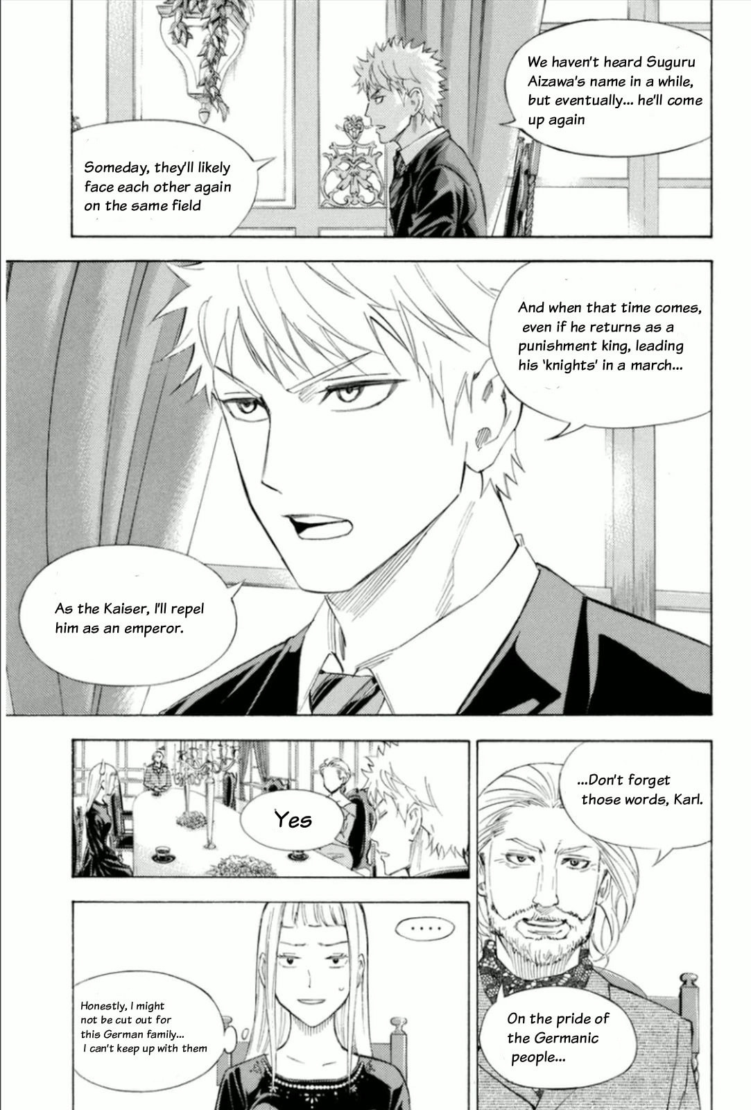 The Knight in the Area Chapter 345 page 8 - 