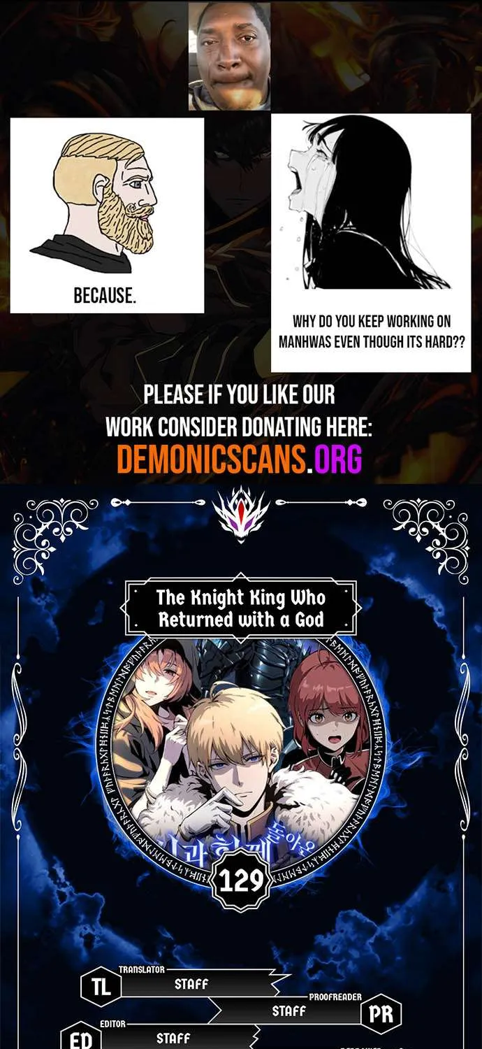 The Knight King Who Returned with a God Chapter 129 page 1 - 
