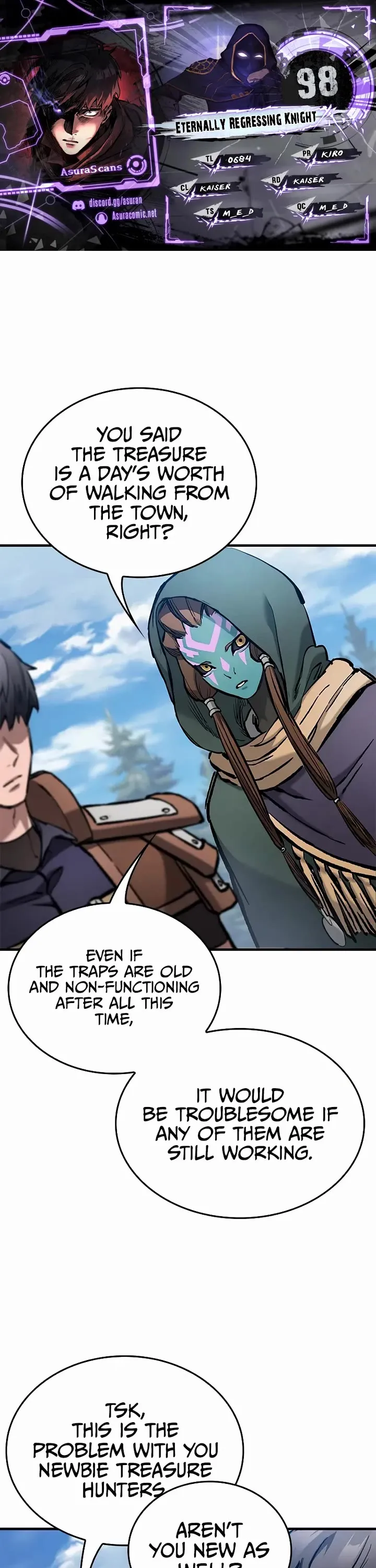 The Knight Who Only Lives Today Chapter 98 page 1 - 