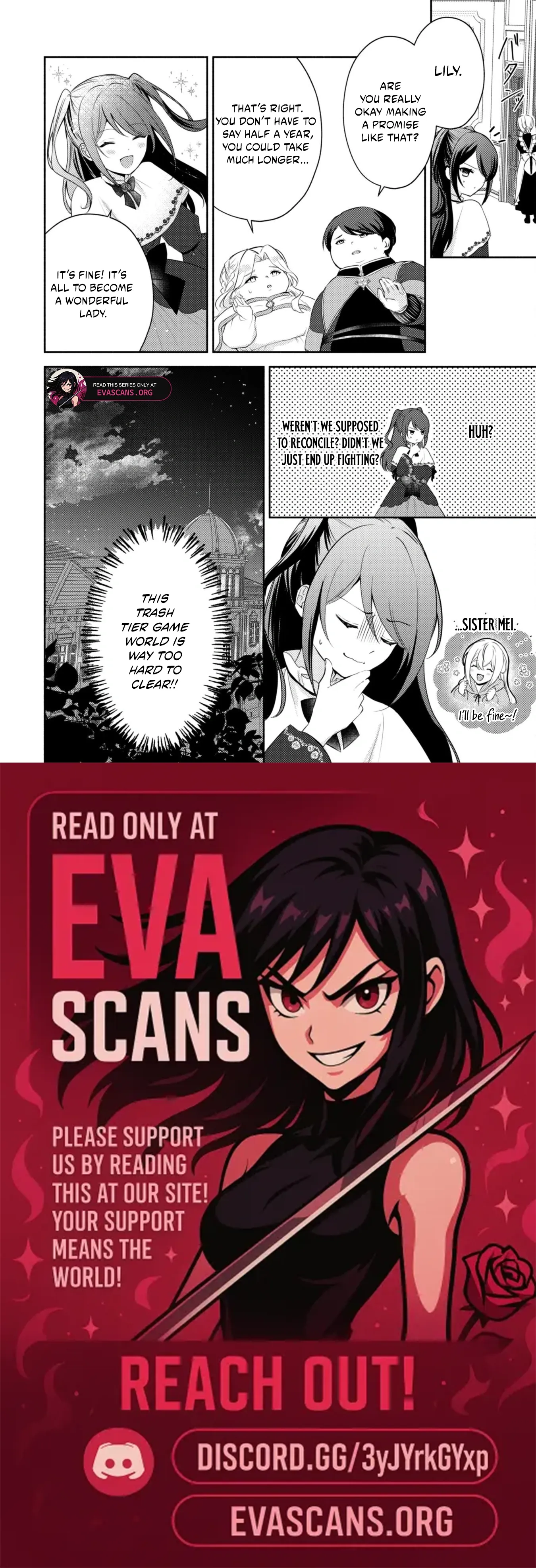 The KUSOGE Villainess: Reincarnated into a Trash Game World with Only Destruction Ends, But I`m Going to Survive Doggedly! Chapter 2 page 24 - 