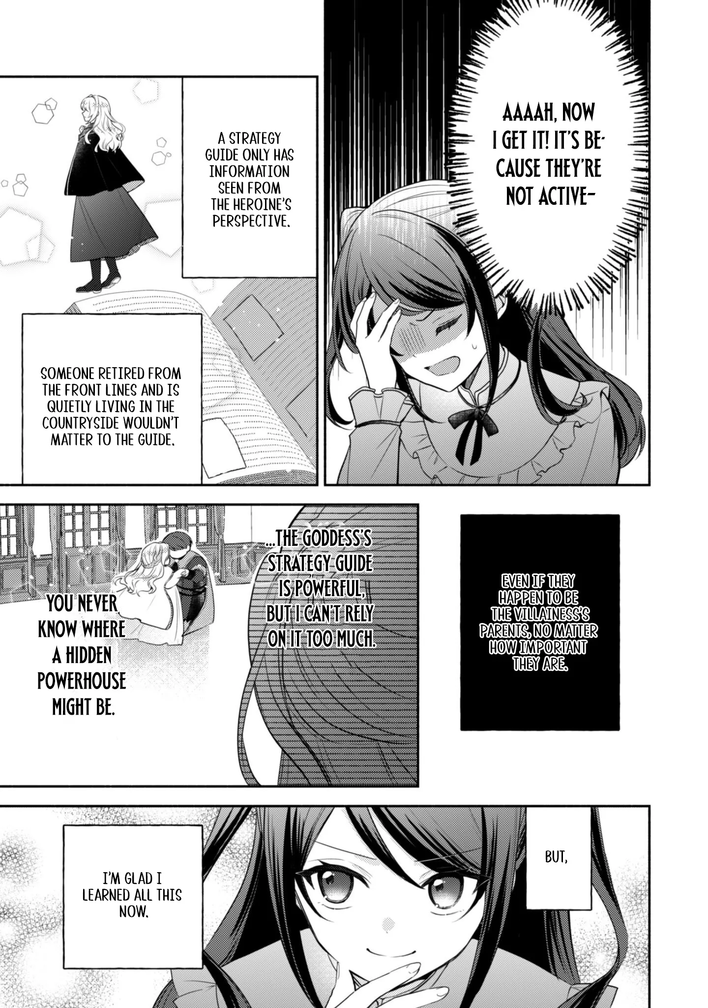The KUSOGE Villainess: Reincarnated into a Trash Game World with Only Destruction Ends, But I`m Going to Survive Doggedly! Chapter 3 page 23 - 