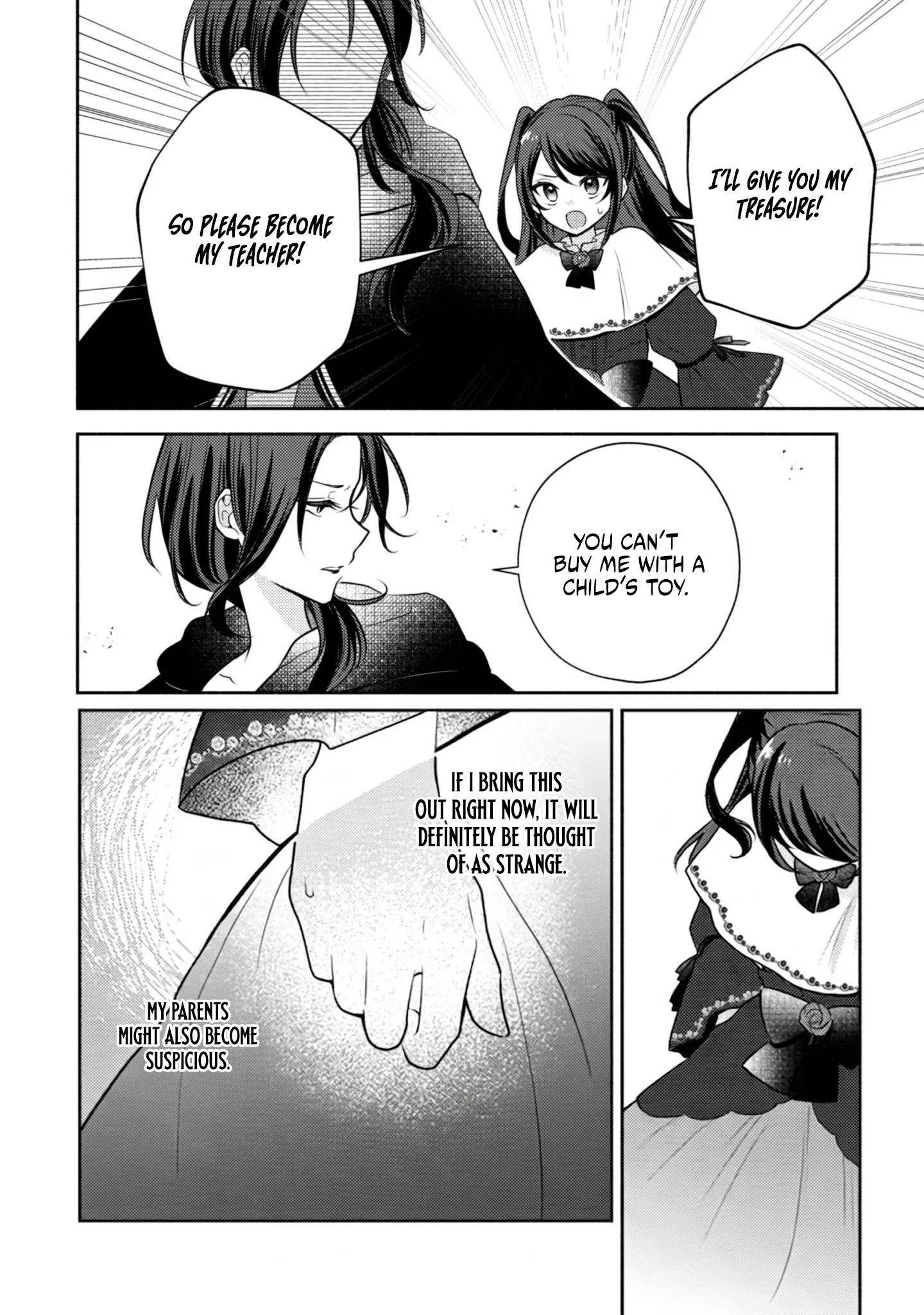 The KUSOGE Villainess: Reincarnated into a Trash Game World with Only Destruction Ends, But I`m Going to Survive Doggedly! Chapter 4 page 24 - 