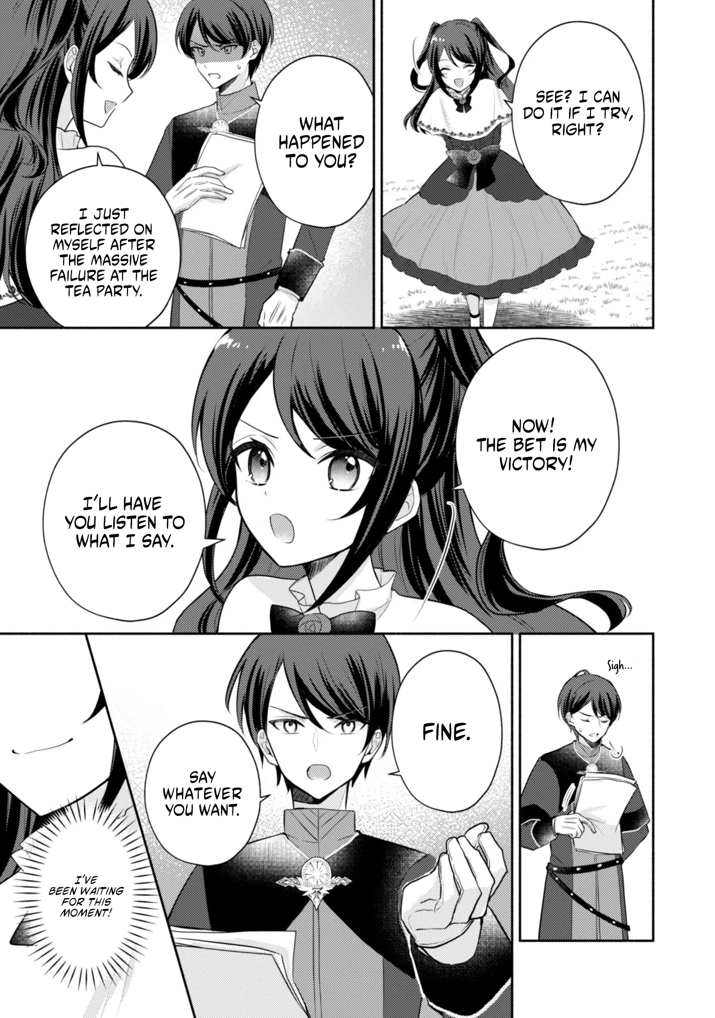 The KUSOGE Villainess: Reincarnated into a Trash Game World with Only Destruction Ends, But I`m Going to Survive Doggedly! Chapter 4 page 9 - 