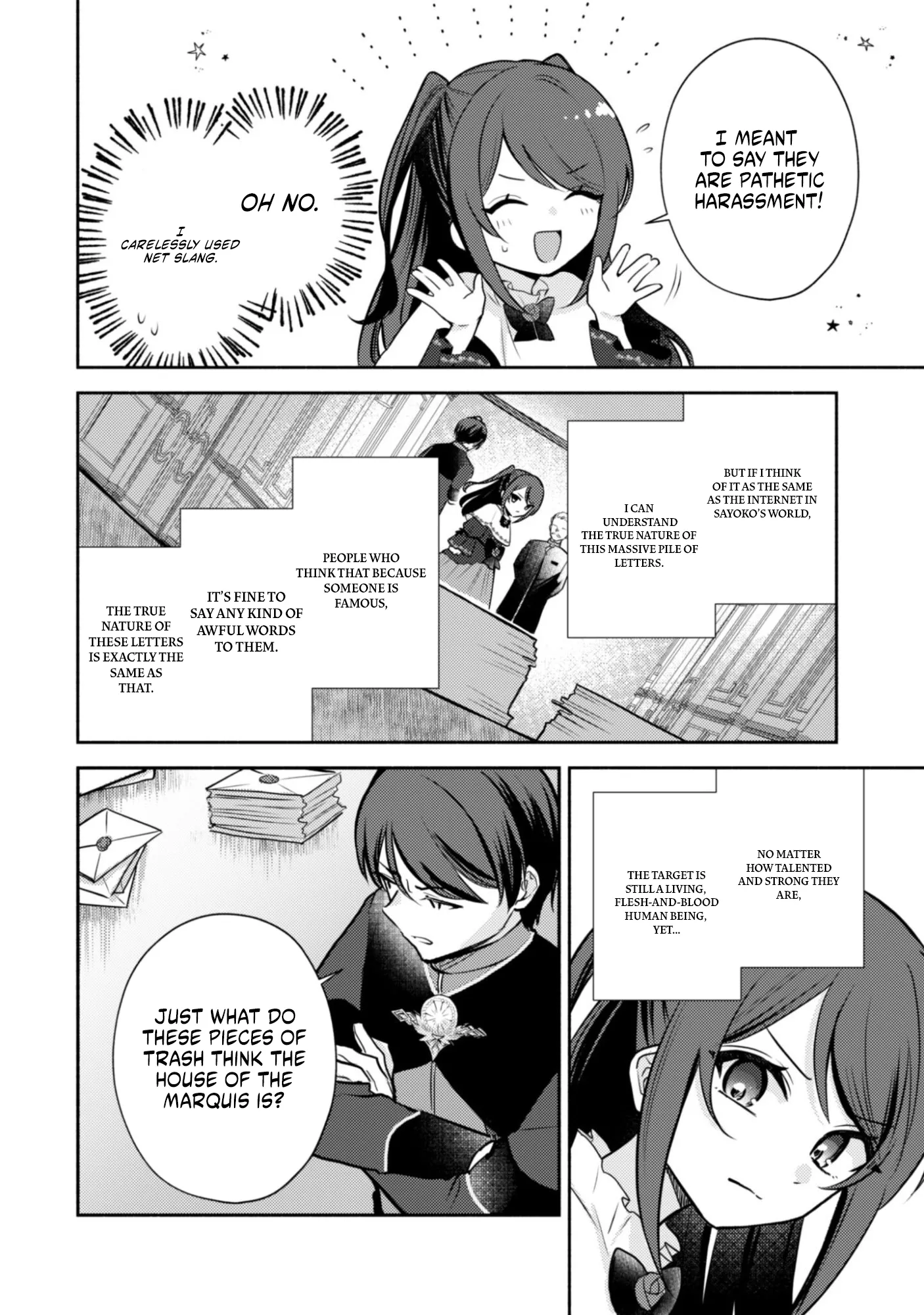 The KUSOGE Villainess: Reincarnated into a Trash Game World with Only Destruction Ends, But I`m Going to Survive Doggedly! Chapter 7 page 24 - 