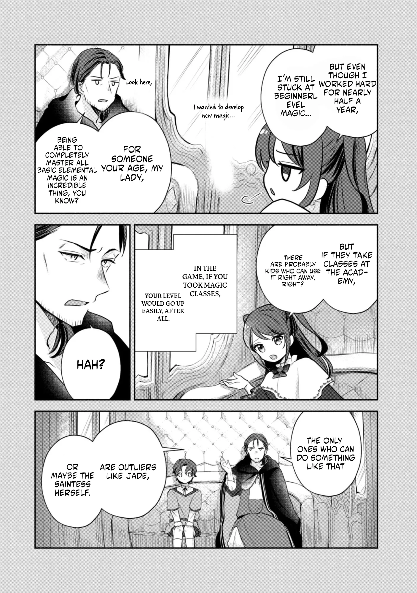 The KUSOGE Villainess: Reincarnated into a Trash Game World with Only Destruction Ends, But I`m Going to Survive Doggedly! Chapter 7 page 4 - 