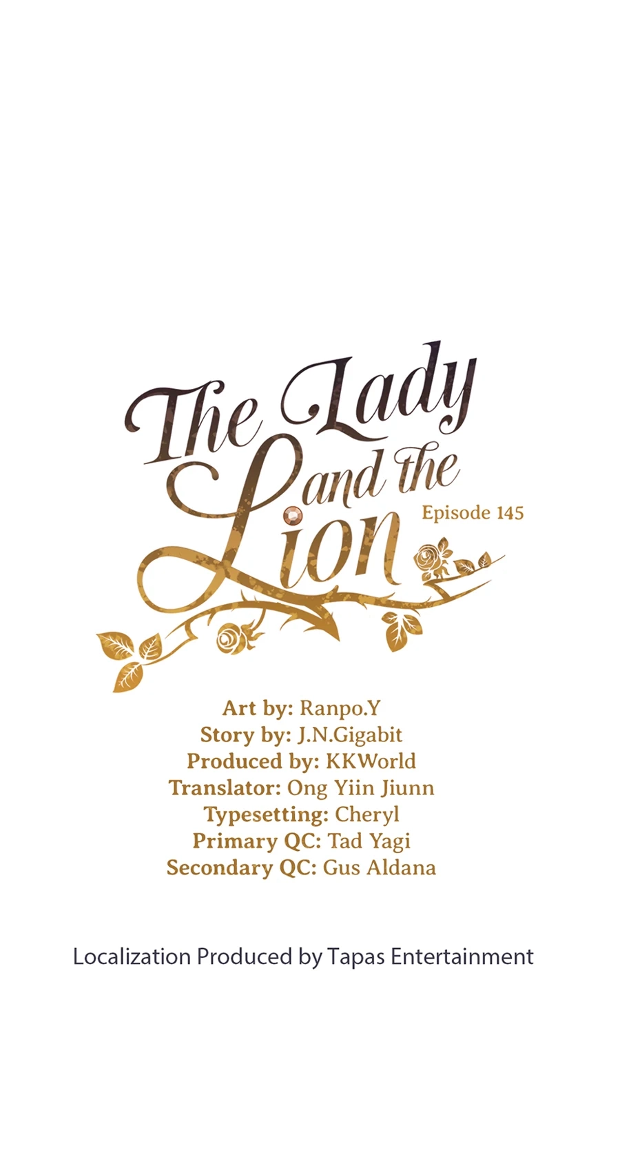 The Lady and the Lion Chapter 146 page 1 - 
