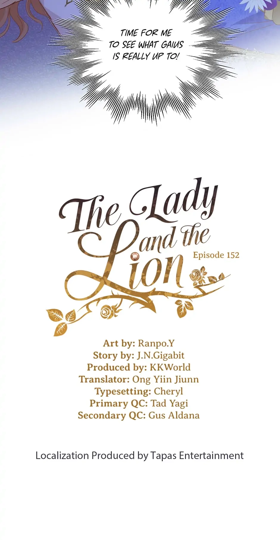 The Lady and the Lion Chapter 152 page 3 - 
