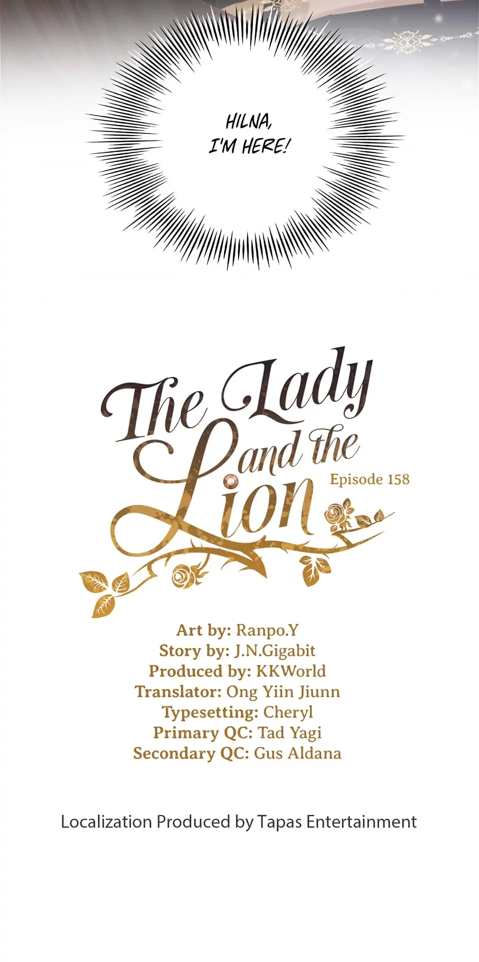 The Lady and the Lion Chapter 158 page 3 - 