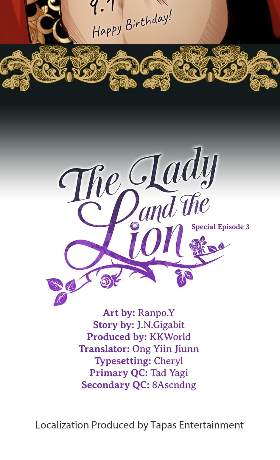 The Lady and the Lion Chapter 179.3 page 2 - 