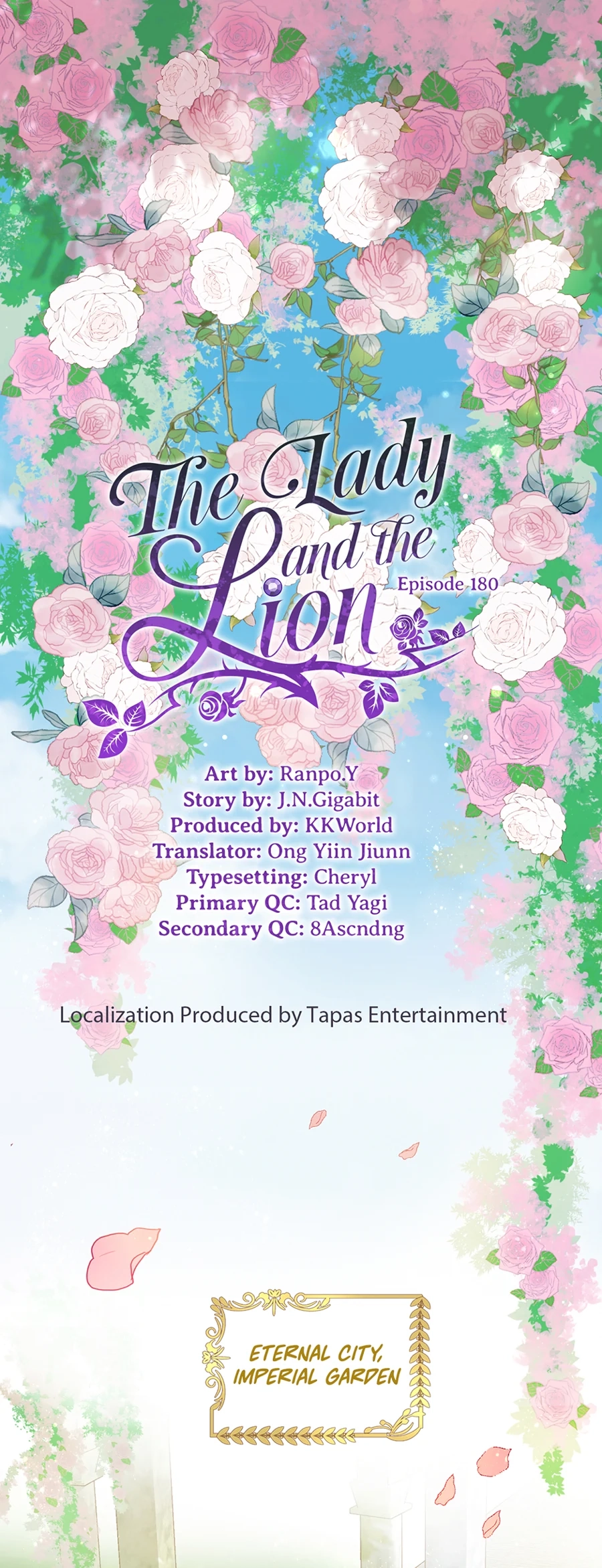 The Lady and the Lion Chapter 180 page 1 - 