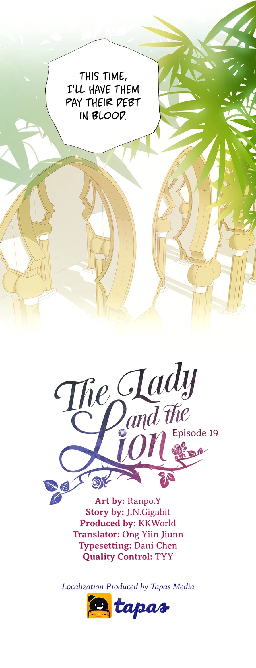 The Lady and the Lion Chapter 186 page 7 - 