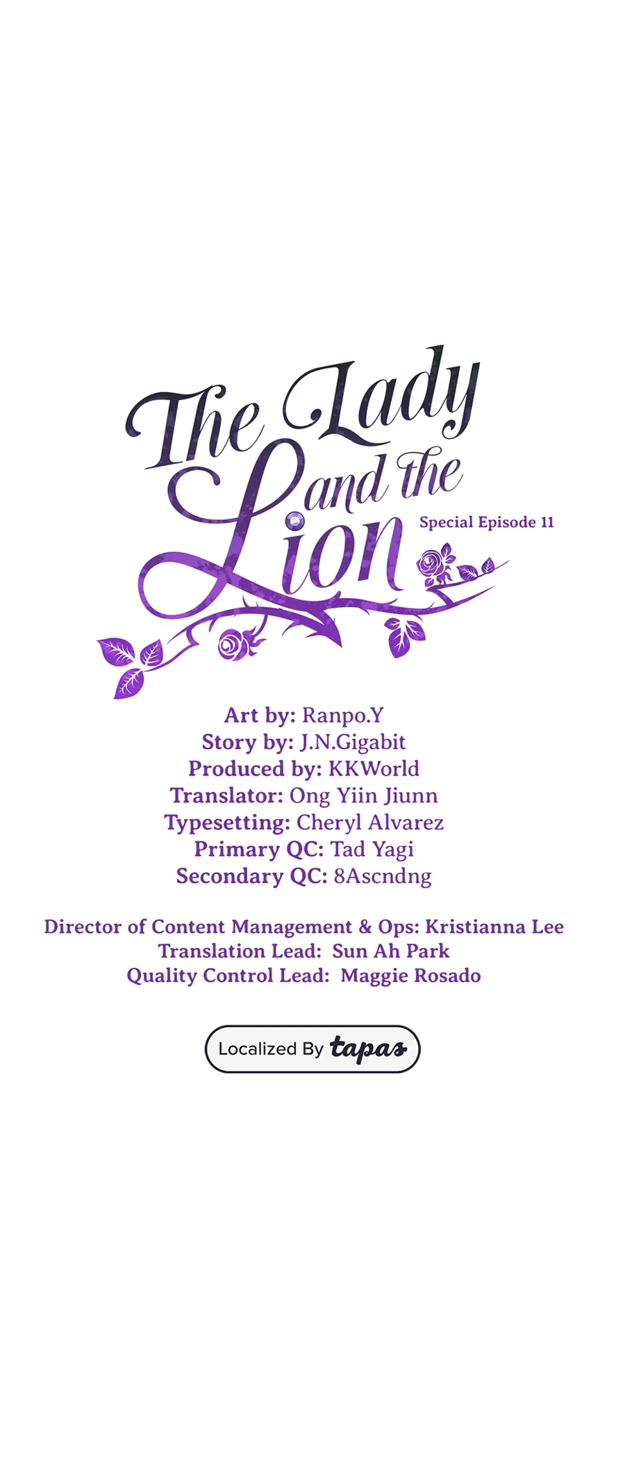 The Lady and the Lion Chapter 191 page 1 - 