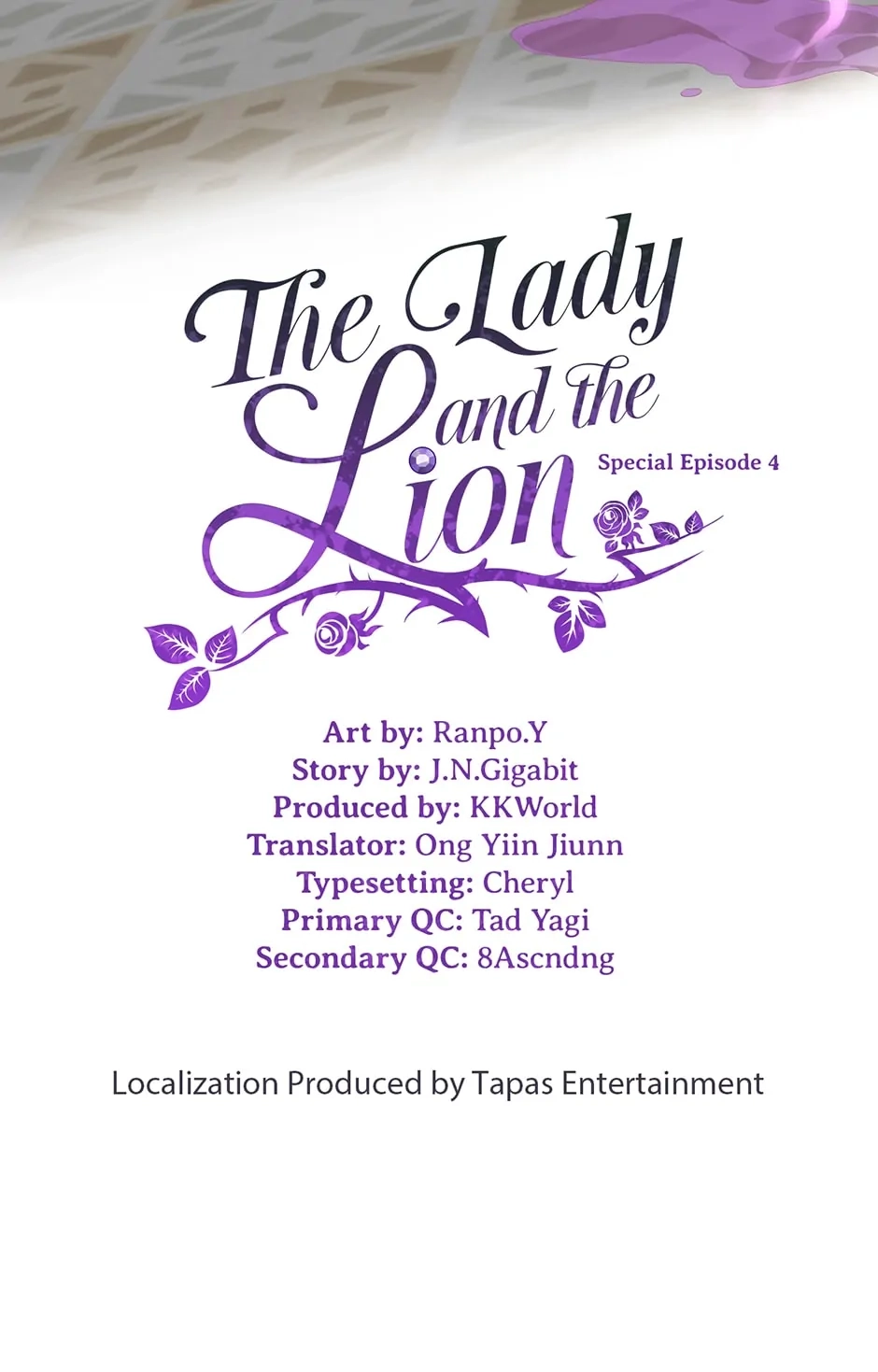 The Lady and the Lion Chapter 4.1 page 3 - 